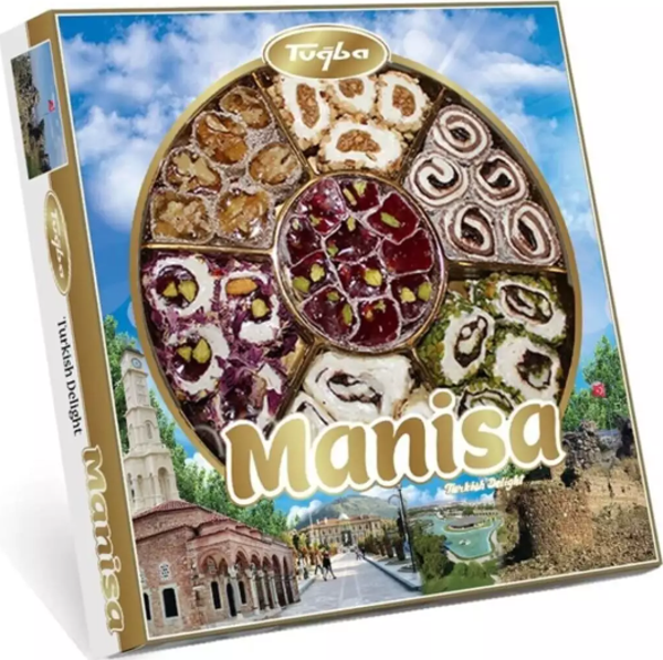 Tuğba Kuruyemiş Manisa Lokum 430 gr (Turkish Delight ) - Image 1