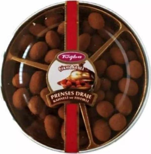 Tuğba Kuruyemiş Prenses Kahveli Fıstık Draje 140 gr - Image 1