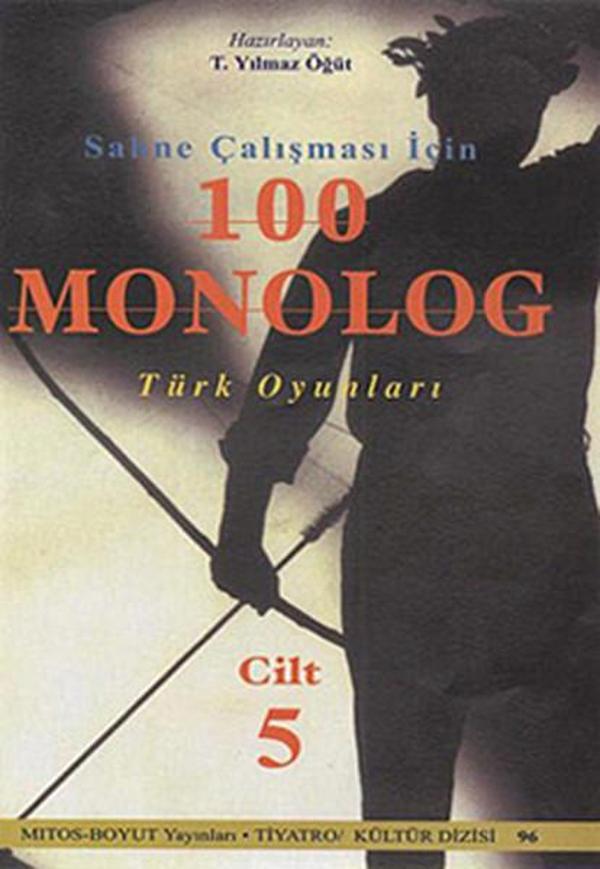 Sahne Çalışması İçin 100 Monolog 5. Cilt - Türk Oyunları - Mitos Boyut Yayınları - Image 1