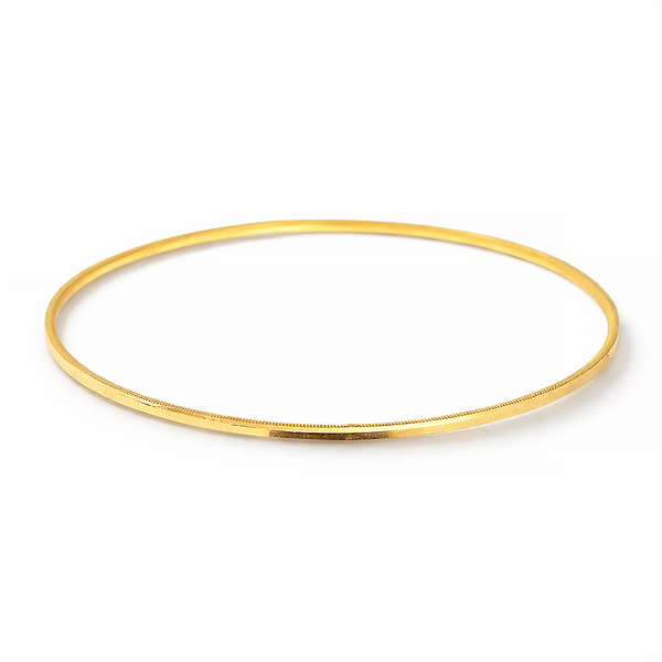 Altın Anne Düz Sade Ajda Bilezik 22 Ayar 15 GR - - 15