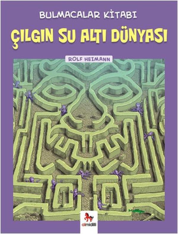 Bulmacalar Kitabı - Çılgın Su Altı Dünyası - Almidilli - Image 1