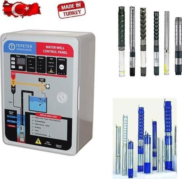 Dalgıç Pompa Elektronik Kontrol Panosu 5-7,5 Kw Trifaze - Image 1