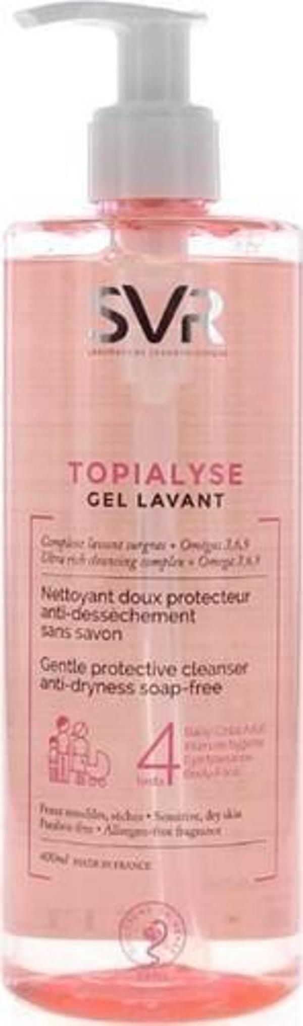 SVR Topialyse Gel Lavant 400 ml Hassas Cilt Yüz Temizleme Jeli - Image 1