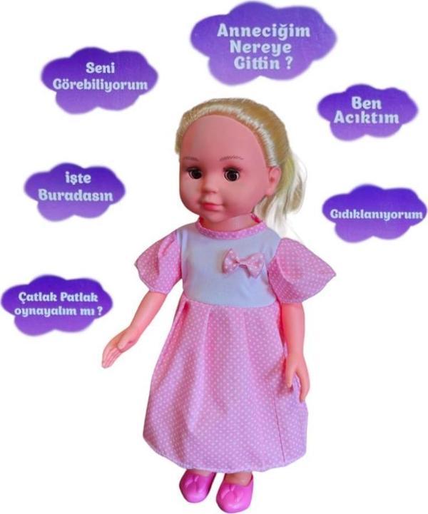 Vardem Oyuncak Kutulu Türkçe Konuşan Sare Bebek GL100262 - Image 1