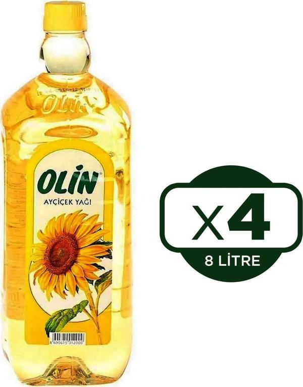 Olin Ayçiçek Yağı Pet 2 lt x 4 Adet - Image 1