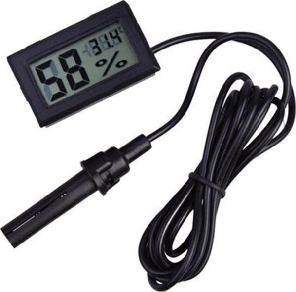 Techmaster Dijital Problu Kuluçka Oda Termometre Ölçer - Image 1