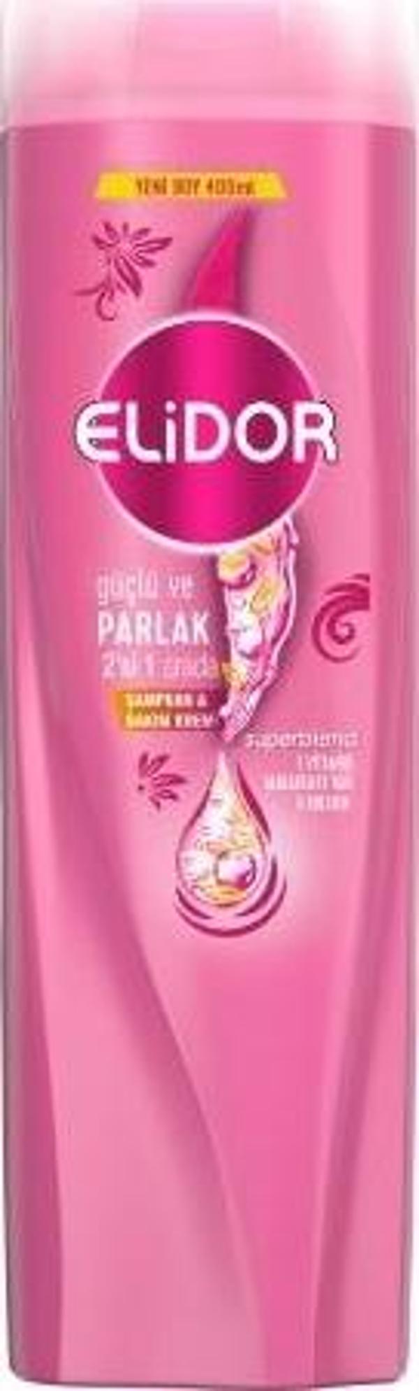 Elidor Şampuan 400 ml. Güçlü&Parlak - Image 1