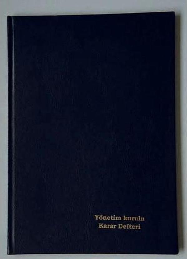 Dilman Yönetim Kurulu Karar Defteri - Image 1