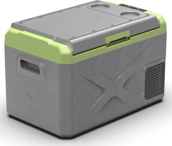 Icepeak Prag Kompresörlü Buzdolabı 30 Litre-GRİ-YEŞİL - Image 1