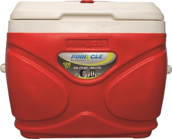Pinnacle Prudence Tekerlekli Buzluk 66 Litre-KIRMIZI - Image 1
