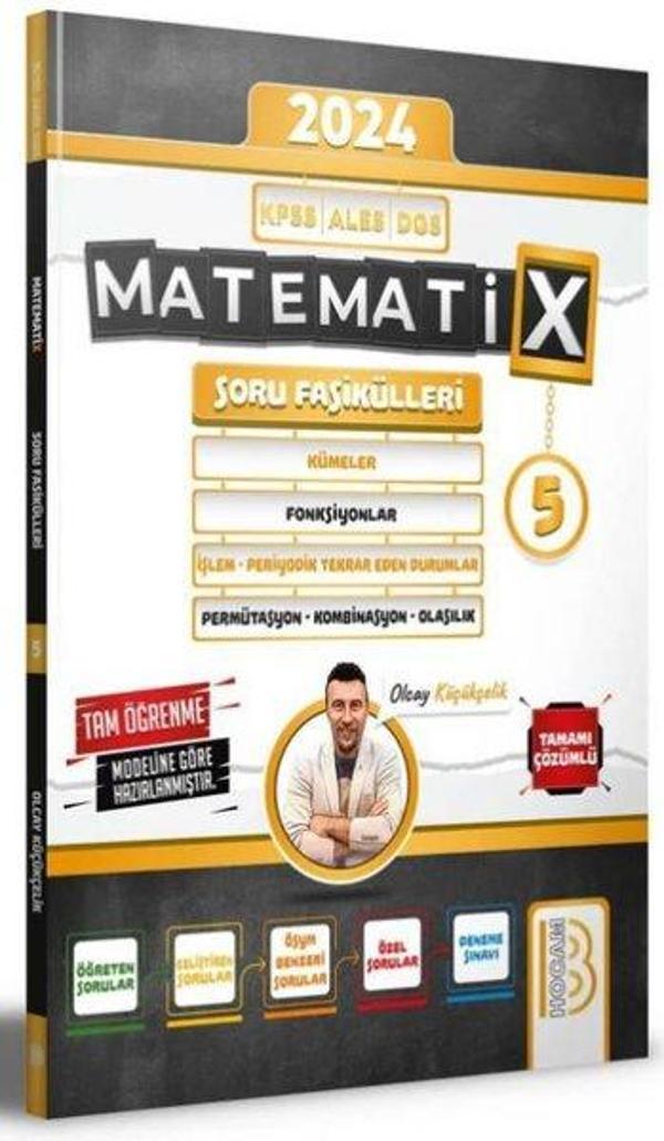 2024 KPSS ALES DGS Matematix Soru Fasikülleri - 5 - Benim Hocam Yayınları - Image 1