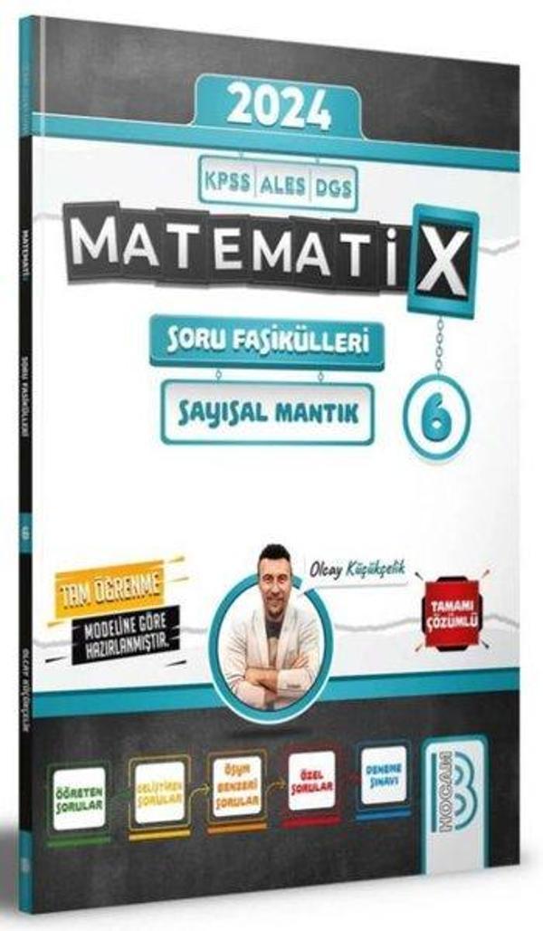 2024 KPSS ALES DGS Matematix Soru Fasikülleri - 6 - Benim Hocam Yayınları - Image 1