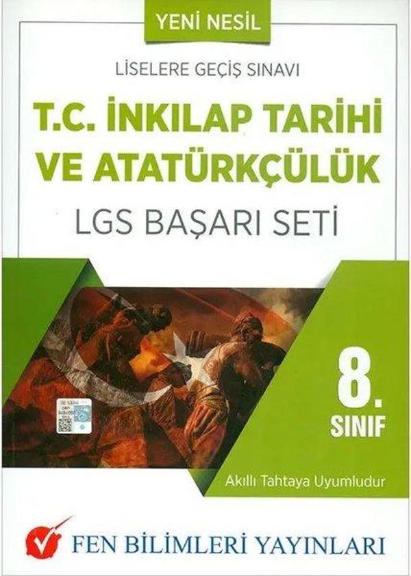 8. Sınıf T. C. İnkılap Tarihi ve Atatürkçülük LGS Başarı Seti - Fen Bilimleri Yayınları - Image 1