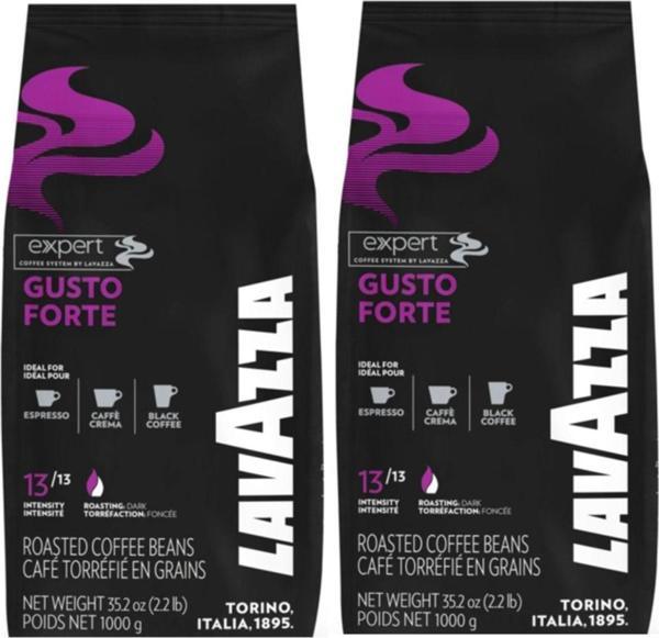 Lavazza Expert Gusto Forte Çekirdek Kahve 2 x 1 KG - Image 1
