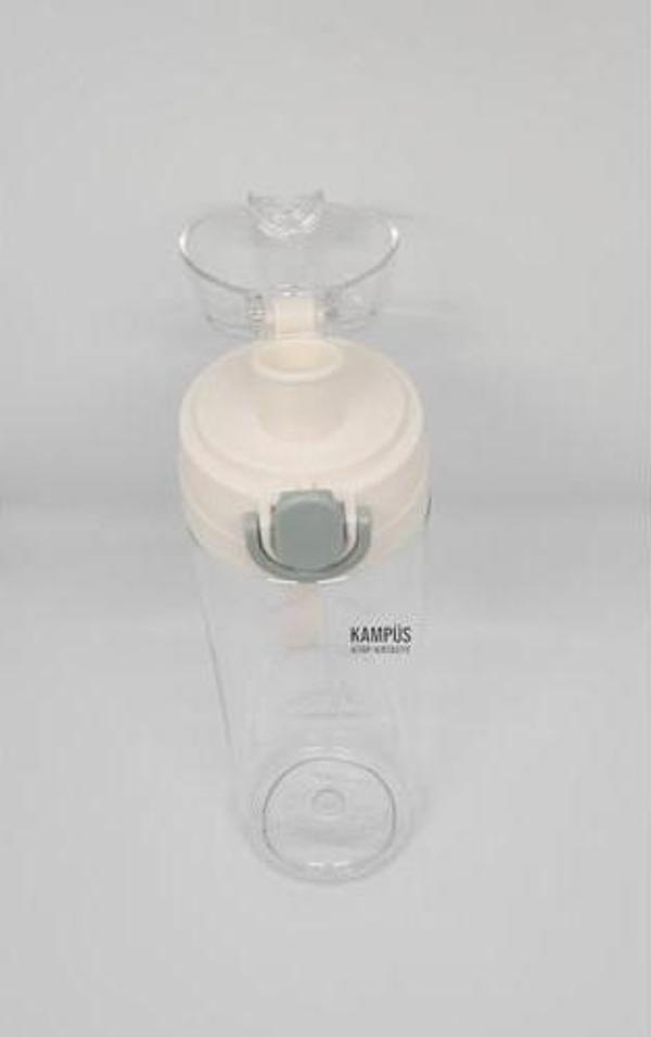 Kilitli Trıtan Matara 600ml Beyaz - Image 1