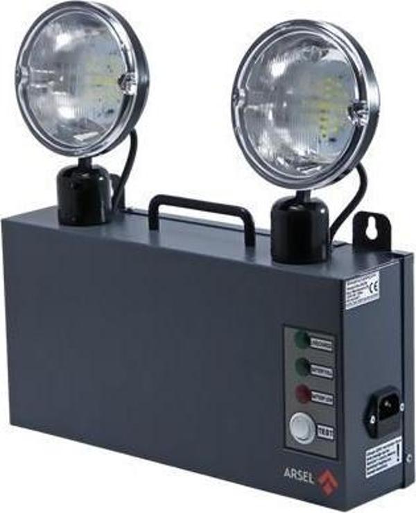 Arsel Versalite LED VSL214/3 Acil Aydınlatma Armatürü Kesintide 180 Dak. Yanan 2X500 Lümen - Image 1