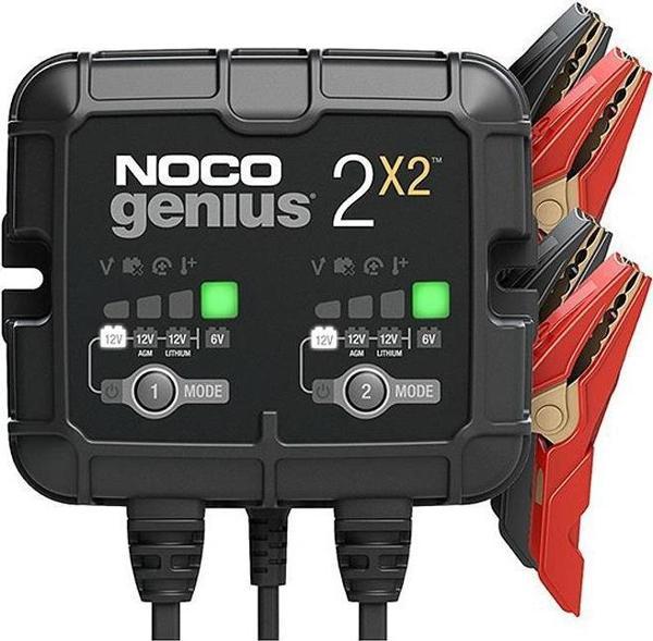 NOCO GENIUS2X2 6V/12V 40A Çoklu/2’Li Akıllı Akü Şarj ve Akü Bakım/Desülfatör - Image 1