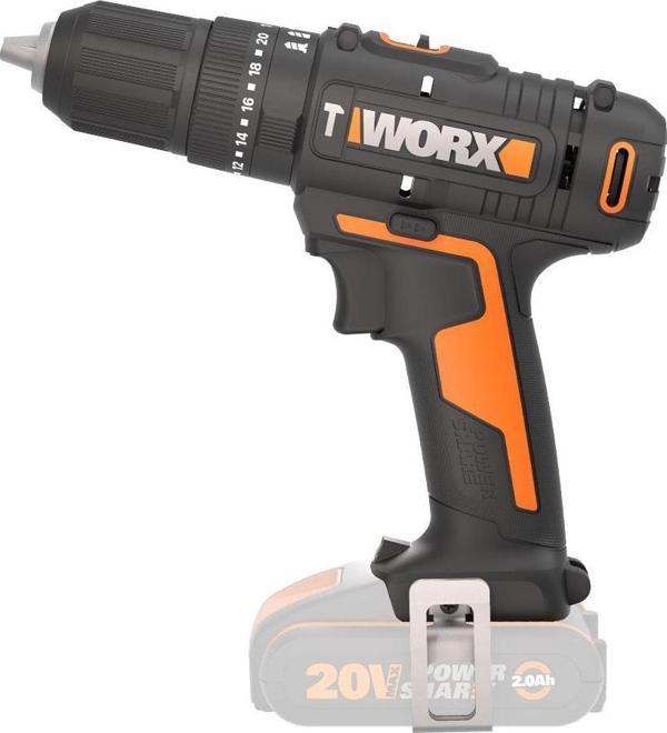 WORX WX370.9 20Volt Profesyonel Şarjlı Darbeli Matkap (Akü Dahil Değildir) - Image 1