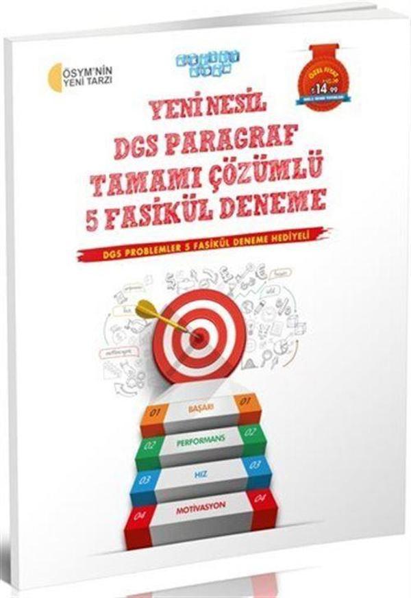 Yeni Nesil DGS Paragraf Tamamı Çözümlü 5 Fasikül Deneme - Akıllı Adam - Image 1