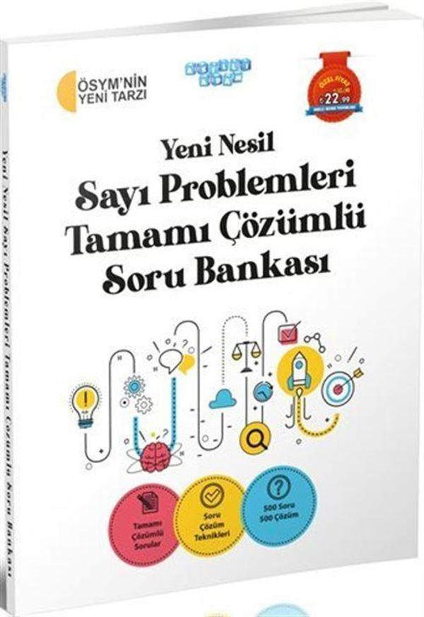 Yeni Nesil Sayı Problemleri Tamamı Çözümlü Soru Bankası - Akıllı Adam - Image 1