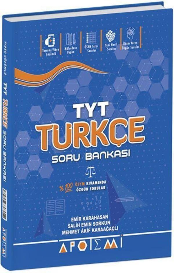 Apotemi Yayınları TYT Türkçe Soru Bankası - Apotemi Yayınları - Image 1