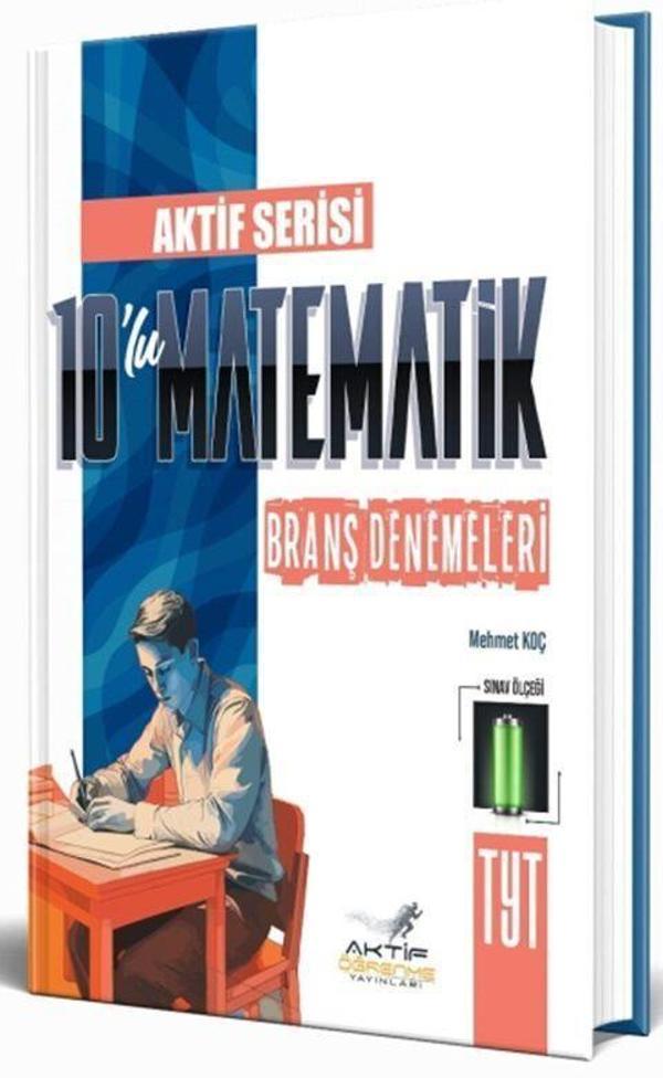 Aktif Öğrenme Yayınları TYT Matematik Aktif Serisi 10 lu Deneme Aktif Öğrenme - Aktif Öğrenme Yayınları - Image 1