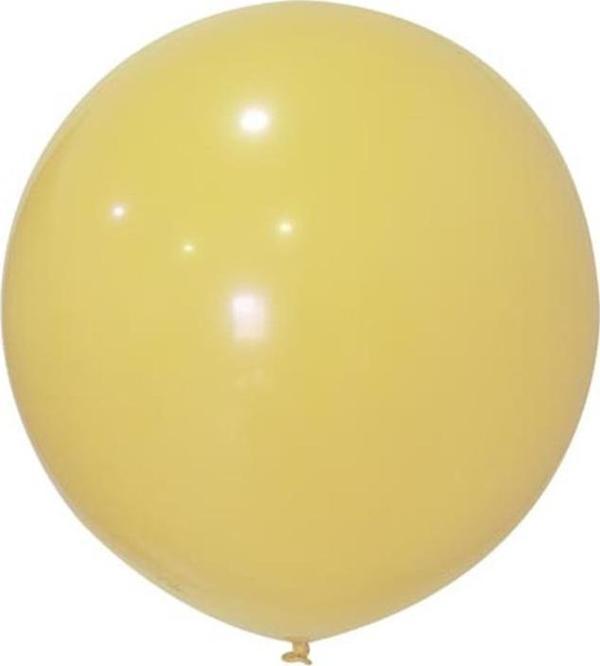 Balonevi Balon 24" Vanilya Jumbo Büyük Boy (3 Lü Paket) - Image 1