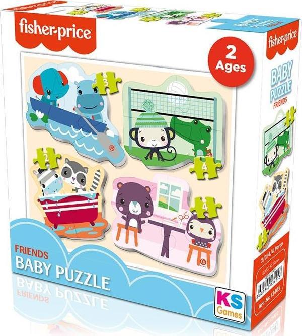 Ks Games Fisher Price Mini Puzzle Display FP13422 (Karışık Modellerde 1 Adet) - Image 1