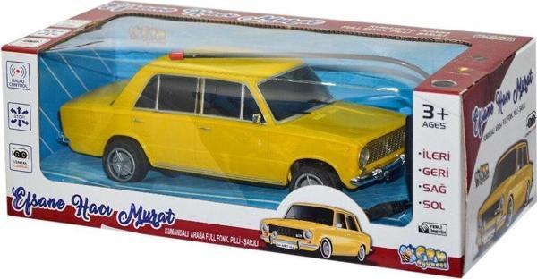 Halitcan Oyuncak Uzaktan Kumandalı Araba Full Fonksiyonlu 24 Cm Hacı Murat Hc2038 (Karışık Renk 1 Adet) - Image 1