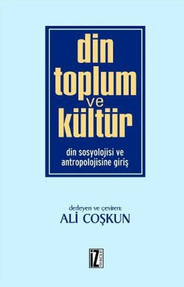 Din Toplum ve Kültür - İz Yayıncılık - Image 1