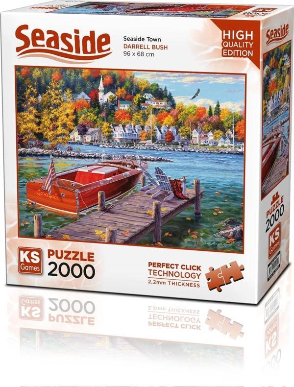 Ks Games Puzzle 2000 Parça Fish Creek 22519 - Image 1