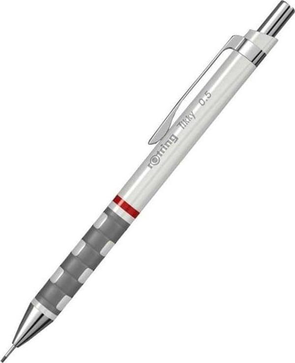 Rotring Versatil Kalem (Mekanik Kurşun Kalem) Tikky 4C Line 0.5 Mm Beyaz S0969100 (12 Li Paket) - Image 1
