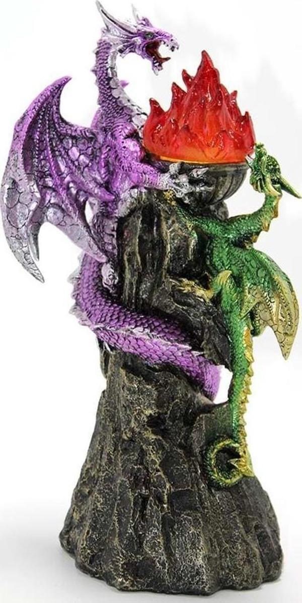 Polyester Dragon Tasarımlı Led Dekoratif Hediyelik - Image 1