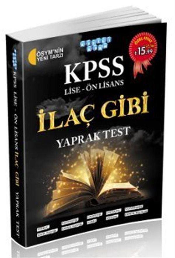 KPSS Lise-Ön Lisans İlaç Gibi Yaprak Test - Akıllı Adam - Image 1