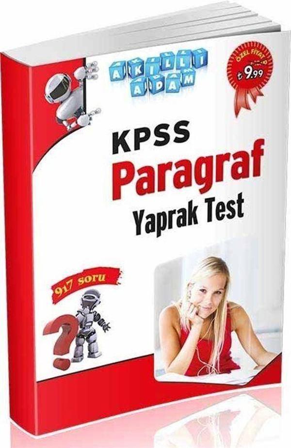KPSS Paragraf Yaprak Test - Akıllı Adam - Image 1