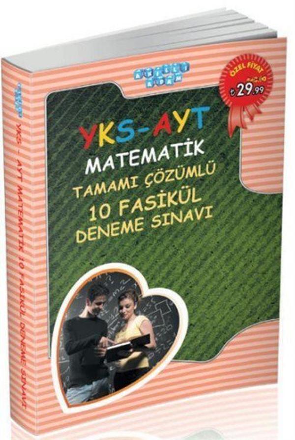 YKS-AYT Matematik Tamamı Çözümlü 10 Fasikül Deneme Sınavı - Akıllı Adam - Image 1