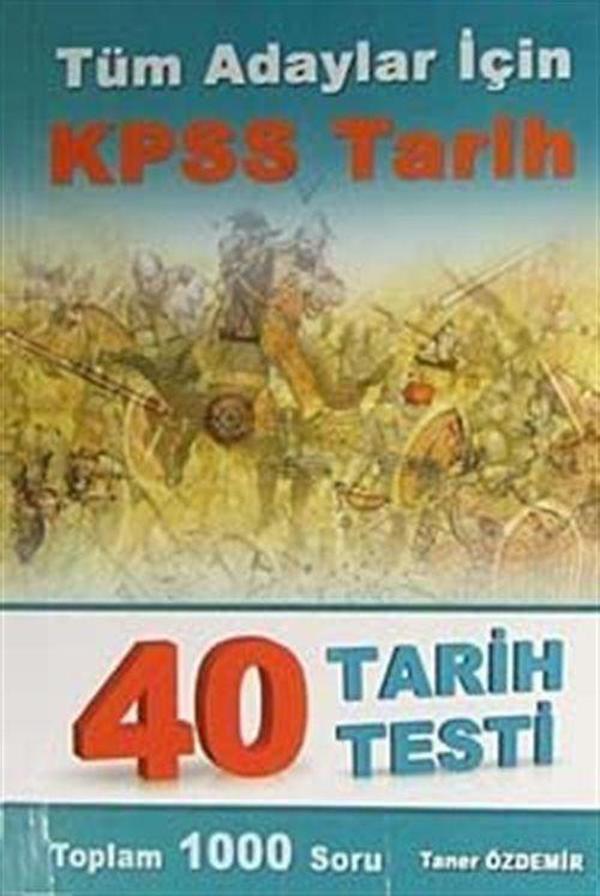 KPSS Tarih Tüm Adaylar İçin 40 Tarih Testi - Aktif Yayınevi - Image 1