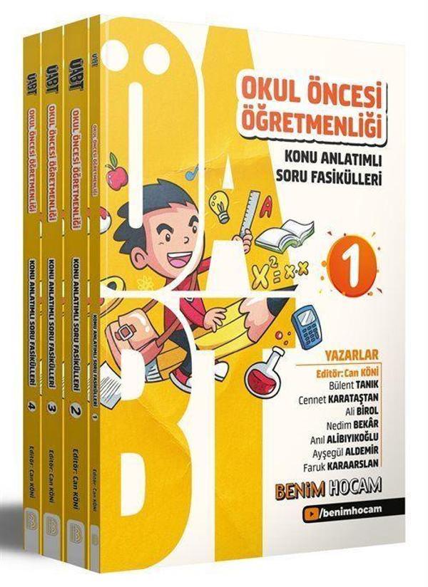 2024 ÖABT Okul Öncesi Konu Anlatımlı Soru Fasikülleri 1-2-3-4 - Benim Hocam Yayınları - Image 1