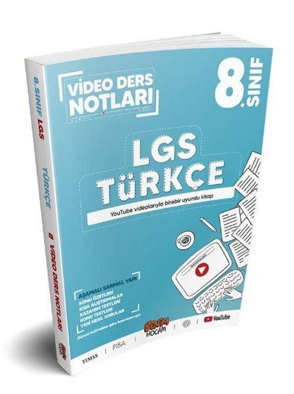 LGS 8.Sınıf Türkçe Video Ders Notları - Benim Hocam Yayınları - Image 1