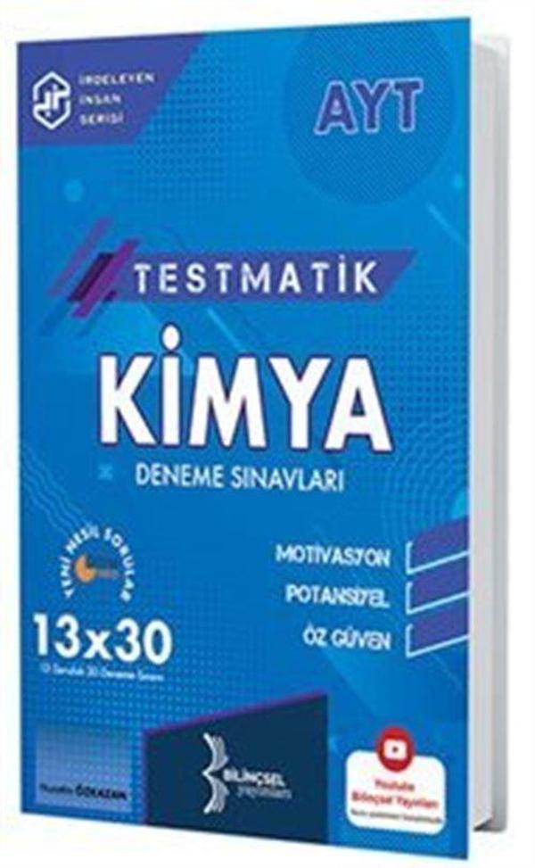 2021 AYT Testmatik Kimya Deneme Sınavları - Bilinçsel Yayınları - Image 1