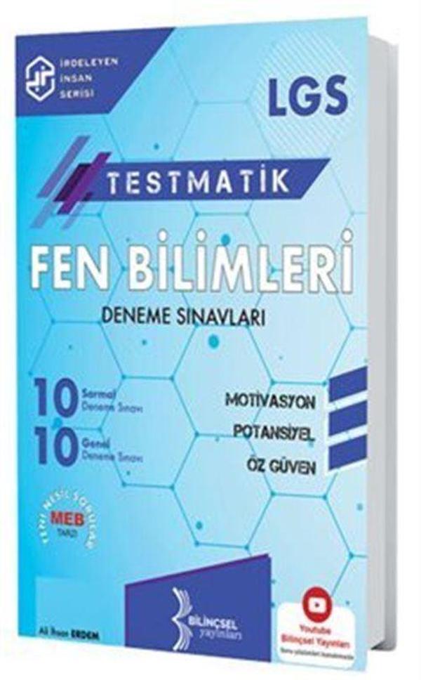 2021 LGS Testmatik Fen Bilimleri Deneme Sınavları - Bilinçsel Yayınları - Image 1