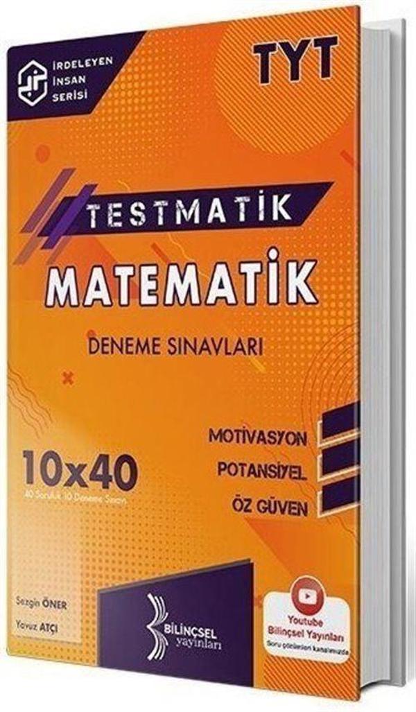 TYT Matematik Testmatik 10x40 Deneme Sınavları - Bilinçsel Yayınları - Image 1