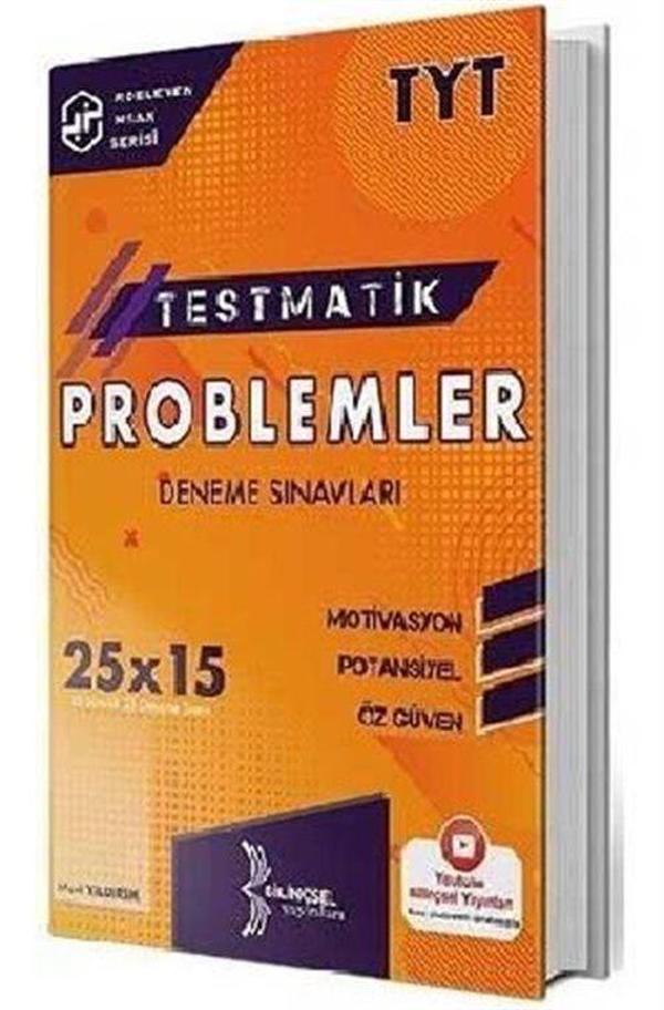 TYT Problemler Testmatik 25x15 Deneme Sınavları - Bilinçsel Yayınları - Image 1
