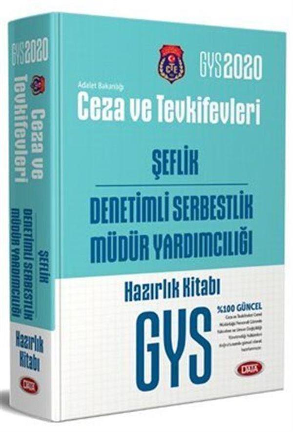 2020 GYS Ceza ve Tevkifevleri Şeflik ve Denetimli Serbestlik Müdür Yardımcılığı Hazırlık Kitabı - Data Yayınları - Image 1