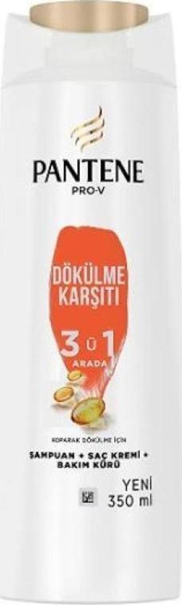 Pantene Dökülme Karşıtı 3'ü1 Arada Şampuan 350Ml - Image 1