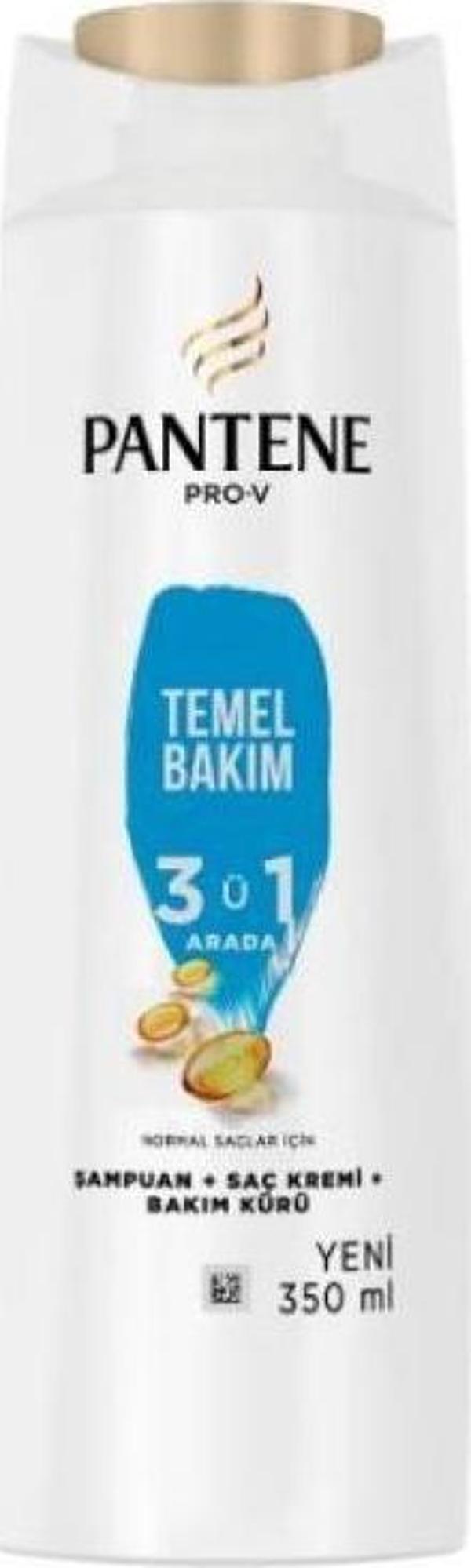 Pantene Temel Bakım 3'ü1 Arada Şampuan 350ml - Image 1