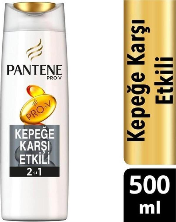 Pantene Kepeğe Karşı Etkili 3'ü1 Arada Şampuan 350 Ml - Image 1