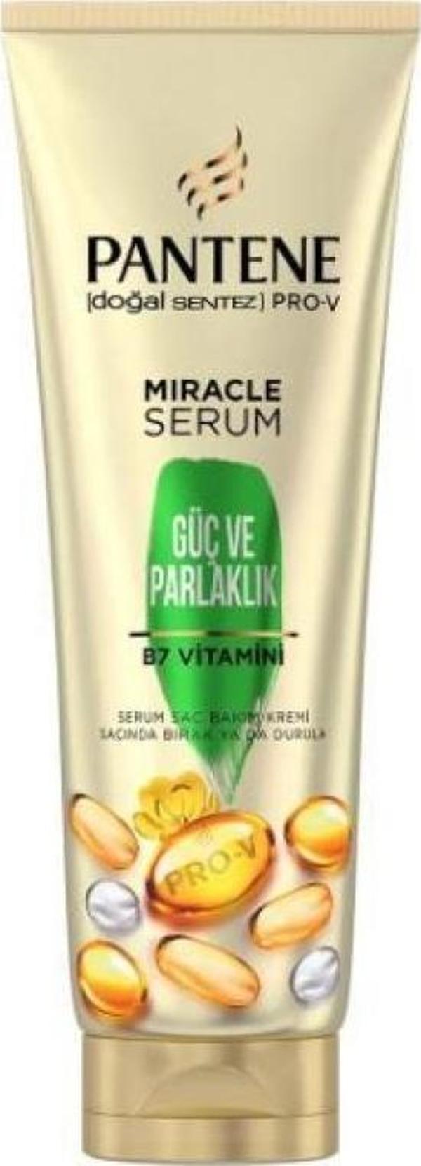 Pantene Miracle Güç Ve Parlaklık Serum Şaç Bakım Kremi 200Ml - Image 1