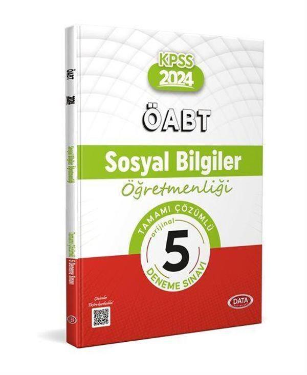 ÖABT Sosyal Bilgiler Öğretmenliği Tamamı Çözümlü 5 Deneme Sınavı - Data Yayınları - Image 1