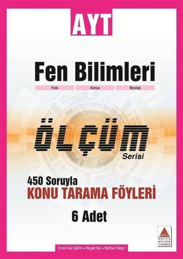 AYT Fen Bilimleri Konu Tarama Fasikülleri-Ölçüm Serisi - Delta Kültür Yayınevi - Image 1